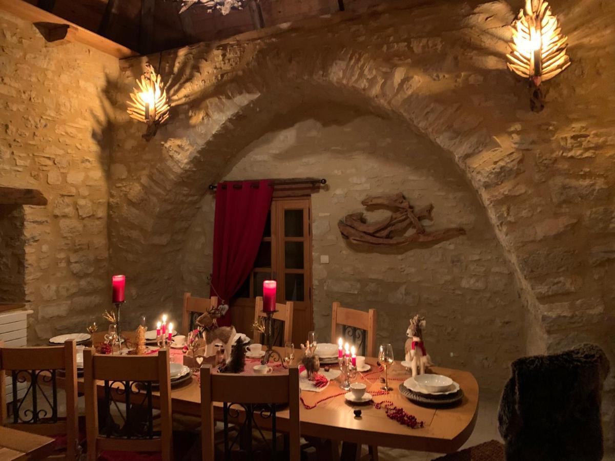 Chambre voûtée avec Bain Finlandais privé Manoir Du Charme Gorges Du Tarn Causses Quezac  Extérieur photo